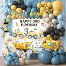 Material de construção para festa de aniversário para menino de 3 anos Material de construção para festa de aniversário para menino de 3 anos
