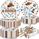 Material de festa Set My First Rodeo Birthday 50 Guests