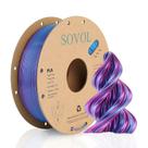 Material de impressão 3D Sovol Dual Color Silk PLA 1,75 mm 1 kg