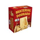 Material Dourado com 111 Peças Madeira - Pais e Filhos Material Dourado com 111 Peças Madeira - Pais e Filhos
