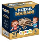 Material Dourado Educativo Madeira 111 Peças - Sopecca