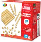 Material Dourado GGB 111 Peças Brinquedo Educativo Matemática Infantil Pedagógico
