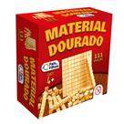 Material Dourado Para Aprender Matemática 111 Peças Madeira - Pais e Filhos