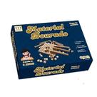Material Dourado Sopecca 62 Peças Azul: Jogo Educativo para Ensino de Matemática e Desenvolvimento Cognitivo