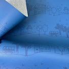 material sintético Bus Caminhos da Escola Azul
