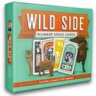 Math Deck Wild Side Number Sense Cards, mais de 50 jogos para crianças de 4 a 14 anos