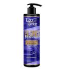 Matizador Blond Platinado Efeito Pérola Elimina o amarelado Matiza Hidrata Promove Brilho Intenso Máscara 300ml Lizz ante