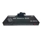 Matrix De Video HDMI UHD 4K_60Hz Versão 2.0 8 x 8 Portas / EL8X8-2.0