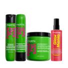 Matrix Food For Soft Shampoo 300ml + Condicionador 300ml + Máscara 500ml + Glow Mania Leave-in 250ml