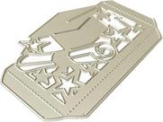 Matriz de corte aoukoslt Chapéu de Formatura para scrapbooking