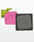 Matriz de corte para tecido AccuQuilt GO! quadrado rag de 22 cm