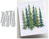 Matrizes de corte em metal de Natal FAWENUCY 11,7 x 11,8 cm