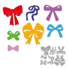 Matrizes de corte para scrapbooking FAWENUCY Natal em metal, 7 peças