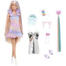 Mattel Barbie Fashion Boneca Loira Penteado Colorido