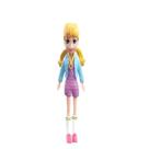 Mattel Polly Pocket Boneca Básica Blusa Azul