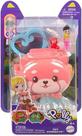 Mattel Polly Pocket Pet Connects Micro Estatueta de Panda Vermelho