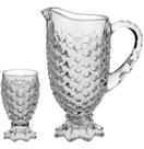 MAURÍCIA JG JARRA/COPOS 1,3L/220ml VIDRO TRANSP 7PÇ MAURÍCIA JG JARRA/COPOS 1,3L/220ml VIDRO TRANSP 7PÇ