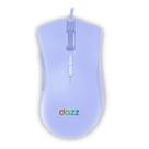 Mause gamer dazz mizard usb 12000 dpi roxo 7 botoes e cabo de 1,8m