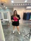 Max blazer preto tamanho gg