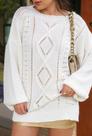 Max blusa aran desagulhada Max blusa aran desagulhada