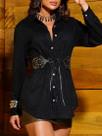 Max Camisa Sofisticada com Cinto PitBull Jeans 93848