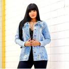 Max jaqueta jeans alongada - Closet da fran Max jaqueta jeans alongada - Closet da fran