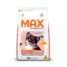 Max para Cães Filhotes de Porte Pequeno Sabor Carne e Arroz 10,1kg - Total