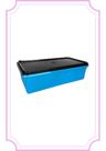 Maxi Caixa 2,5l Azul e Preto Conservação refrigerador Maxi Caixa 2,5l Azul e Preto Conservação refrigerador