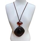 Maxi colar feminino elegante moda pedra resina Maxi colar feminino elegante moda pedra resina