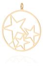 Maxi Pingente Redondo Composto Por Estrelas 542623