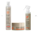 Maxiline Trends Lipídico Kit Shampoo, Máscara E Finalizador