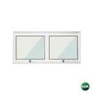 Maxim Ar Sem Grade - Branco ou Brilha - Linha 25 - 2 Seções:0.60 X 1.00 Maxim Ar Sem Grade - Branco ou Brilha - Linha 25 - 2 Seções:0.60 X 1.00