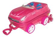 Maxtoy Mochila Escolar Infantil Barbie Conversivel com Rodinhas Triplas E.V.A Resistente e Leve