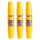 Maybelline Colossal VolumExpress Kit - 3 Máscara para Cílios Lávavel
