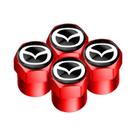 Mazda CX3 CX-5 CX7 CX9 MX5 Axela ATENZA Acessórios De Capa De Tampa De Válvula De Roda De Chaveiro Mazda CX3 CX-5 CX7 CX9 MX5 Axela ATENZA Acessórios De Capa De Tampa De Válvula De Roda De Chaveiro