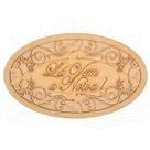MDF Placa - Lá Vem A Noiva 40x24x1 MDF Placa - Lá Vem A Noiva 40x24x1