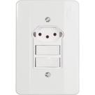 Mec-tronic - conjunto 4x2 - 2 interruptores simples + 1 tomada 2p+t 10a Mec-tronic - conjunto 4x2 - 2 interruptores simples + 1 tomada 2p+t 10a
