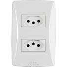 Mec-tronic petra - conjunto 4x2 - 2 tomadas 20a Mec-tronic petra - conjunto 4x2 - 2 tomadas 20a
