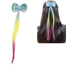 Mecha c/ Laço Infantil Colorida Enfeite Cabelo Festa Menina