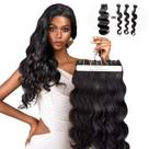 Mechas de Cabelo Triippy 100% Cabelo Humano Cru Cambojano Body Wave 66-76 cm