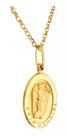 Medalha Anjo Gabriel Em Ouro 18k/750 (cod14y)