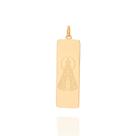 Medalha ave maria folheada a ouro 542258 Rommanel Medalha ave maria folheada a ouro 542258 Rommanel