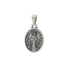 Medalha de Nossa Senhora das Graças Prata Velha Média