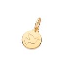 Medalha espírito santo folheado a ouro 542768 Rommanel Medalha espírito santo folheado a ouro 542768 Rommanel