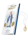 Medalha Milagrosa Alumínio Dourado Novena Medalha Milagrosa Alumínio Dourado Novena