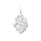 Medalha Prata de Lei 925 Pequena Ornato Santa Rita de Cássia - 11