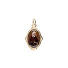 Medalha São Padre Pio 2,3cm / resin. (dourada) - R7314 Quantidade:5 unidades Medalha São Padre Pio 2,3cm / resin. (dourada) - R7314 Quantidade:5 unidades