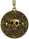 Medalhão Asteca Piratas Do Caribe Jack Sparrow Réplica Metal Medalhão Asteca Piratas Do Caribe Jack Sparrow Réplica Metal