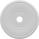 Medalhão de teto Ekena Millwork Berkshire em PVC termoformado