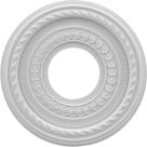 Medalhão de teto Ekena Millwork Cole em PVC termoformado de 10 cm